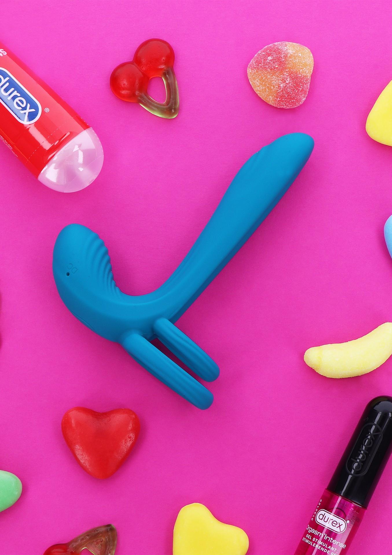 couples vibrator ring green