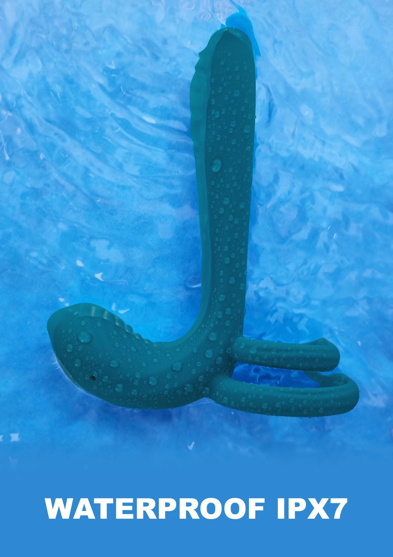 couples vibrator ring green
