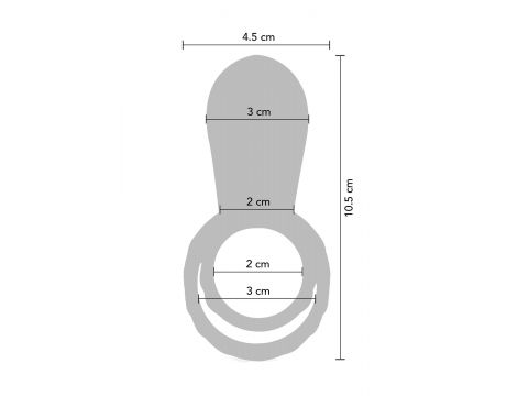 Couples Vibrator Ring Green - 8