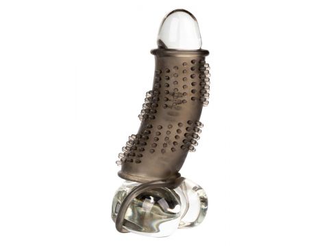 Nakładka przedłużająca Calexotics szara TPE 11.5 cm - 3