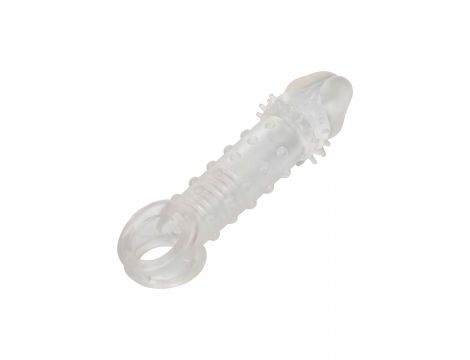 Przedłużka na penisa Ultimate Stud Extender Calexotics przezroczysta 16 cm - 4