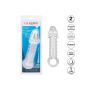 Przedłużka na penisa Ultimate Stud Extender Calexotics przezroczysta 16 cm - 7