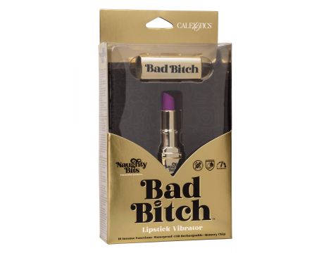 Wibrator szminka Calexotics Bad Bitch złoty USB 7.5 cm - 2