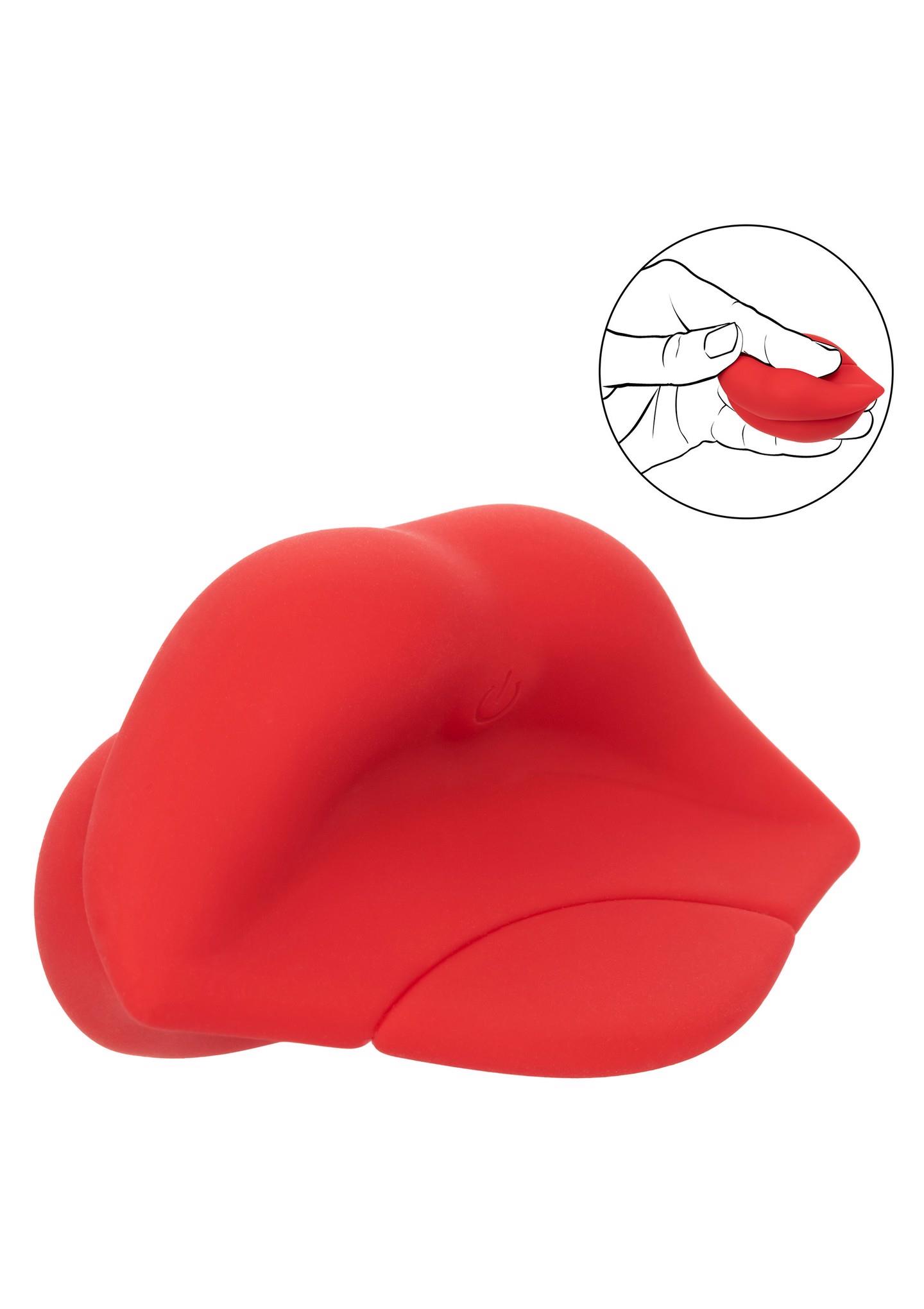 muah mini vibrator red