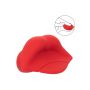Wibrator mini Muah Calexotics czerwony silikonowy 8.3 cm - 7