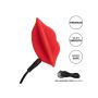 Wibrator mini Muah Calexotics czerwony silikonowy 8.3 cm - 11