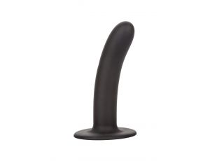 Dildo analne Boundless silikonowe gładkie czarne 15 cm Calexotics