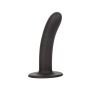 Dildo analne Boundless silikonowe gładkie czarne 15 cm Calexotics - 2