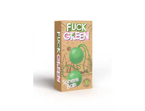 Kulki Sphere Balls FUCK GREEN zielone biodegradowalne wodoodporne - 2