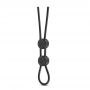 Pierścień erekcyjny Stay Hard Double Loop silikonowy czarny - 4
