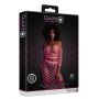 Komplet bielizny neonowy Ouch! różowy UV XS/XL - 4