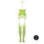 Komplet bielizny Ouch neonowy zielony UV XS/XL - 8