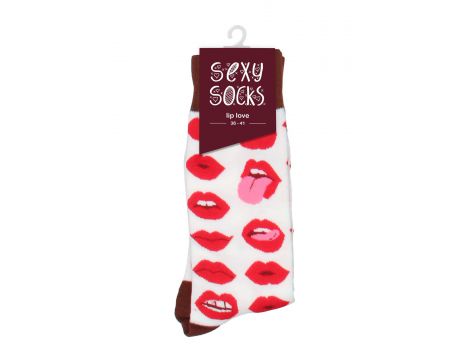 Skarpetki Sexy Socks Lip Love rozmiar 36 41
