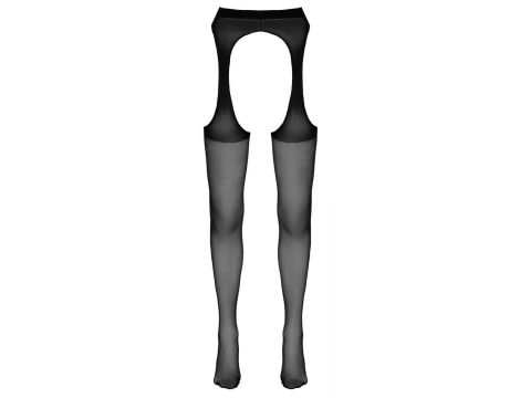 Seksowne rajstopy z pasem Cottelli LEGWEAR czarne S/M - 5