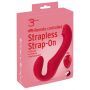 Strap on strapless wibrujący You2Toys RC silikonowy 19 cm - 2
