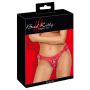 Uprząż strap-on Bad Kitty czerwona S-L - 2