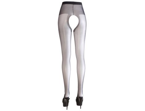 Rajstopy z otwartym kroczem Cottelli LEGWEAR czarne 20 DEN - 3