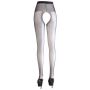 Rajstopy z otwartym kroczem Cottelli LEGWEAR czarne 20 DEN - 4