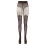 Rajstopy z otwartym kroczem Cottelli LEGWEAR czarne - 7