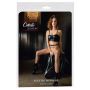 Rajstopy siateczkowe z wycięciami Cottelli LEGWEAR S-L - 2