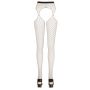 Rajstopy siateczkowe z wycięciami Cottelli LEGWEAR S-L - 5