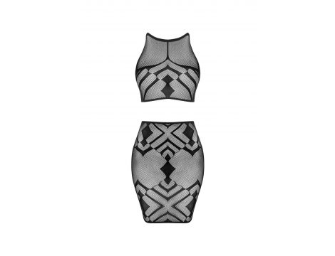 Komplet bielizny Obsessive K101 geometryczny S/M/L - 5