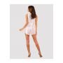 Peniuar Obsessive Heavenlly koronkowy XL/2XL - 5