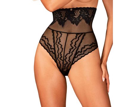 Figi otwarte Obsessive Arienna czarne XS/S - 3