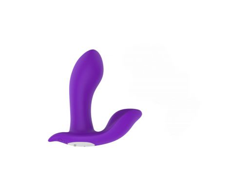 Dyskretny wibrator punktu G Vee B Series Joy fioletowy USB wodoodporny