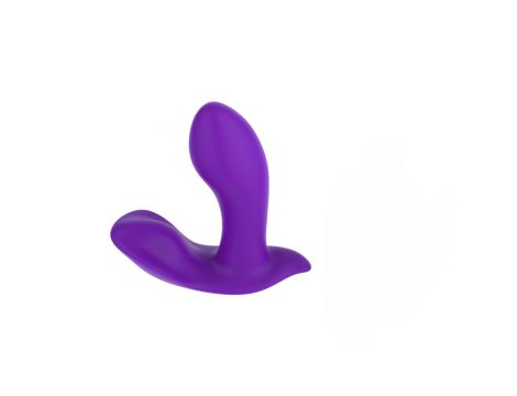 Dyskretny wibrator punktu G Vee B Series Joy fioletowy USB wodoodporny - 2
