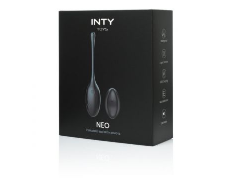 Jajko wibrujące INTY Toys Neo z pilotem 10 trybów USB - 3