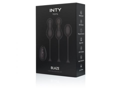 Kulki Kegla wibrujące INTY Toys Blaze z pilotem 10 trybów USB - 2