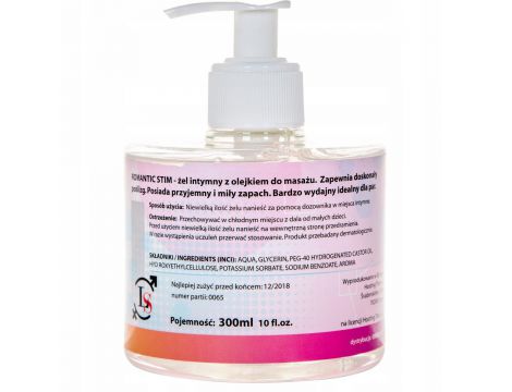 Olejek do masażu erotycznego Romantic Stim LoveStim 300ml - 2
