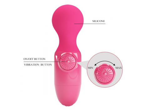 Mini masażer wibracyjny Pretty Love silikonowy USB wodoodporny - 7