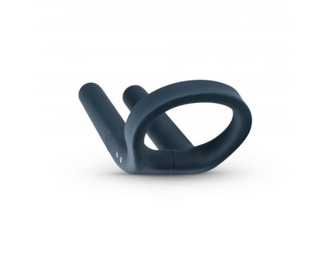 Boners Cockring & Ball Stimulator - Blue - 5