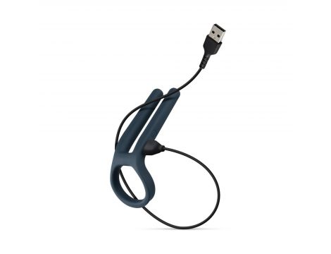 Boners Cockring & Ball Stimulator - Blue - 9