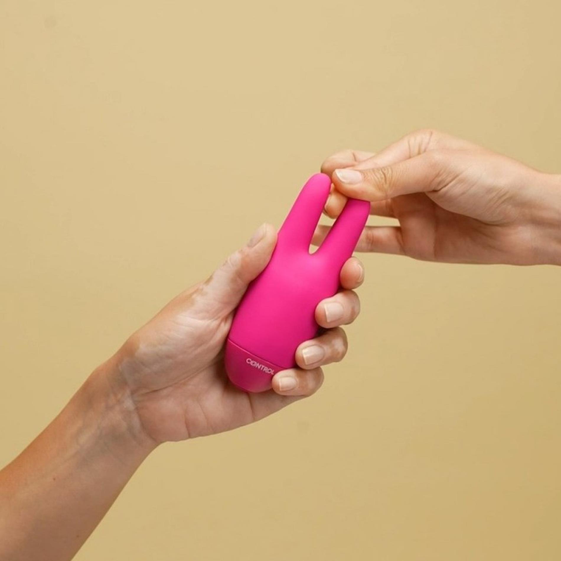 control double vibes - masażer króliczek