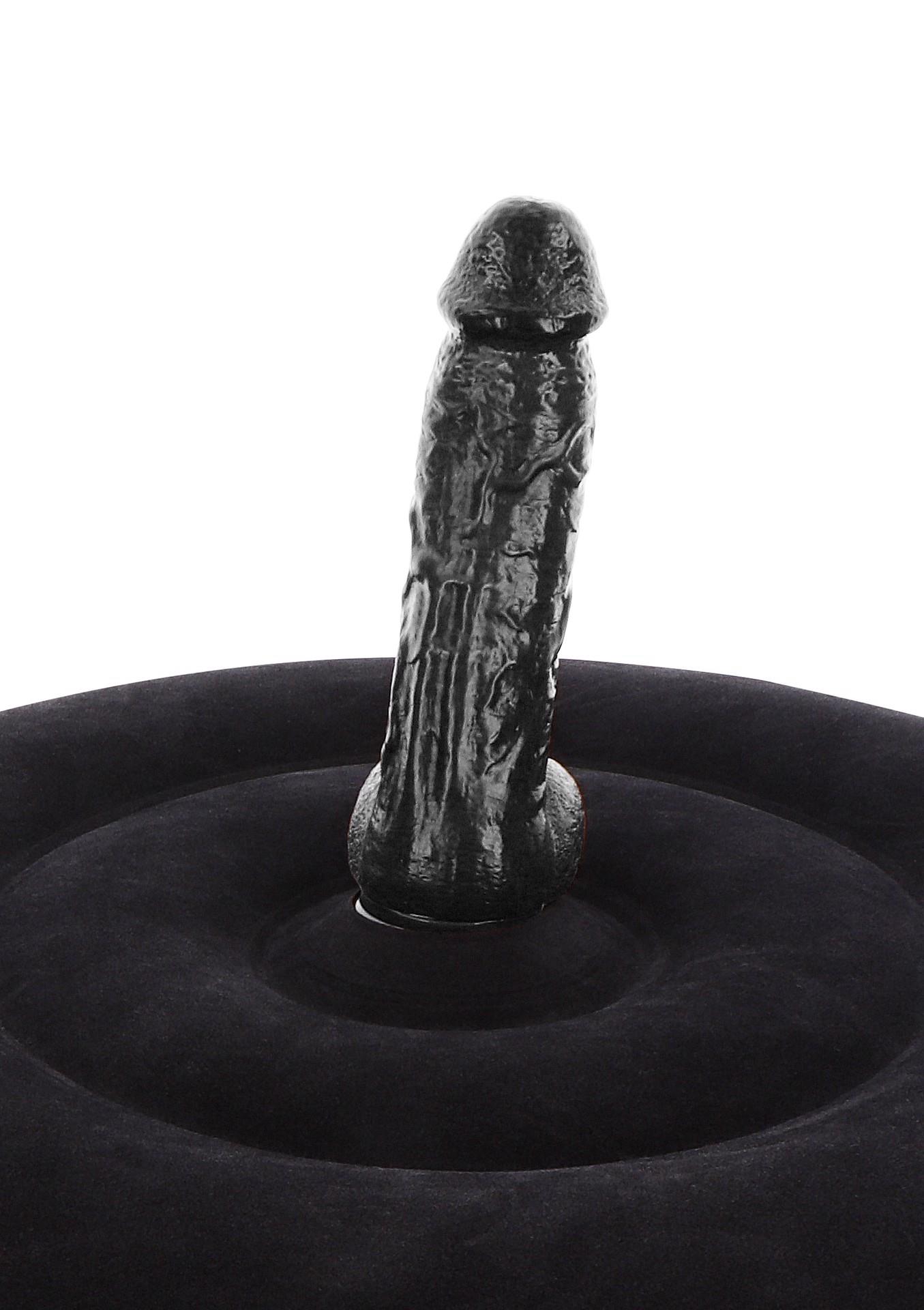 inflatable fuck seat w. remote black