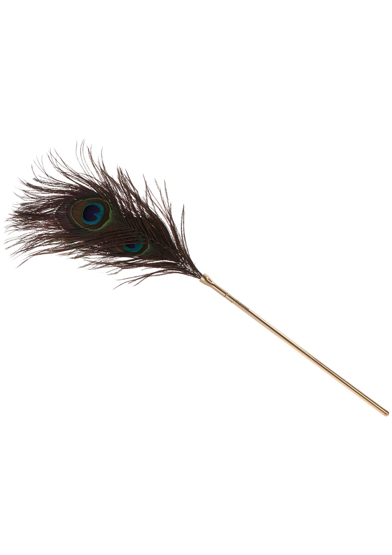 peacock tickler rose gold