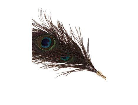 Piórko łaskoczące Taboom Peacock różowe złoto 27 cm - 5