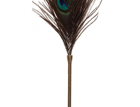 Piórko łaskoczące Taboom Peacock różowe złoto 27 cm - 6