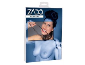 Smycz skórzana ZADO czarna 110 cm