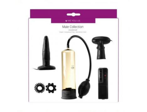 Zestaw dla par Me You Us Male Collection czarny - 3