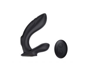 Masażer prostaty Rebel INTY Toys silikonowy z pilotem USB 10 trybów