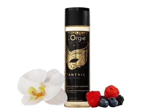 Olejek do masażu tantrycznego Orgie połyskujący 200 ml - 3