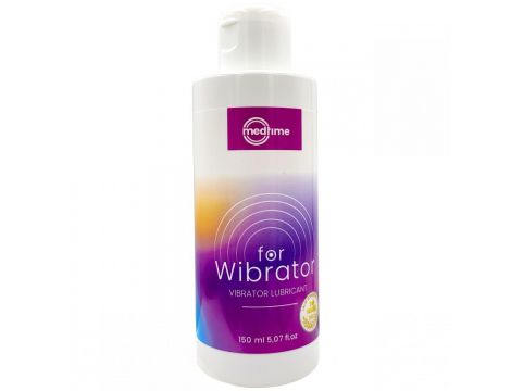 Żel lubrykant do wibratorów MedTime na bazie wody 150 ml