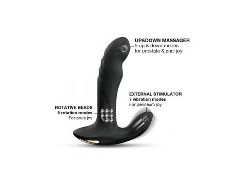 Masażer prostaty Dorcel Multi P Joy z pilotem silikonowy USB - 2