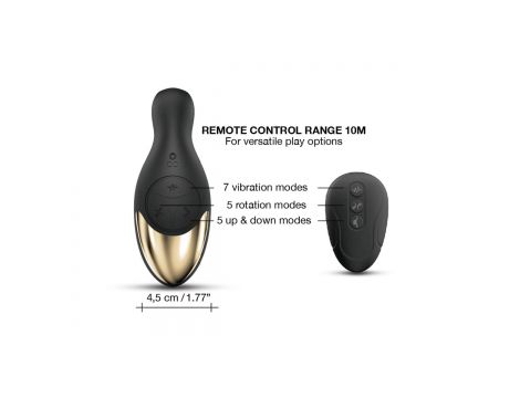 Masażer prostaty Dorcel Multi P Joy z pilotem silikonowy USB - 6