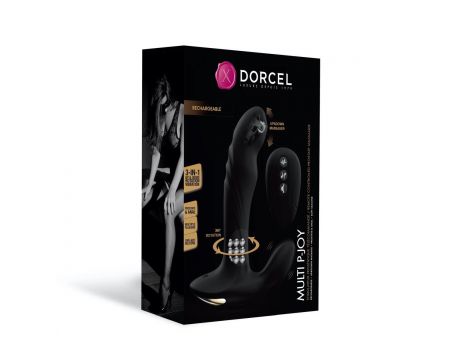 Masażer prostaty Dorcel Multi P Joy z pilotem silikonowy USB - 7