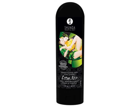 Żel chłodzący stymulujący Shunga Lotus Noir 60ml - 2